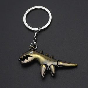 Jurassic Metal Dino Keychain Jurassicgoods