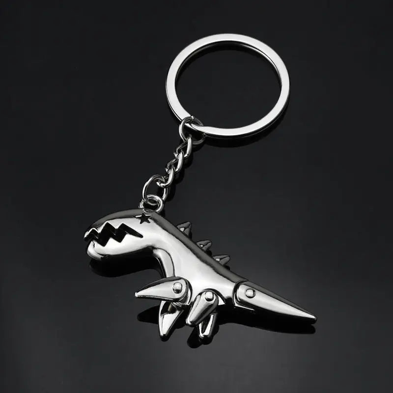 Jurassic Metal Dino Keychain Jurassicgoods