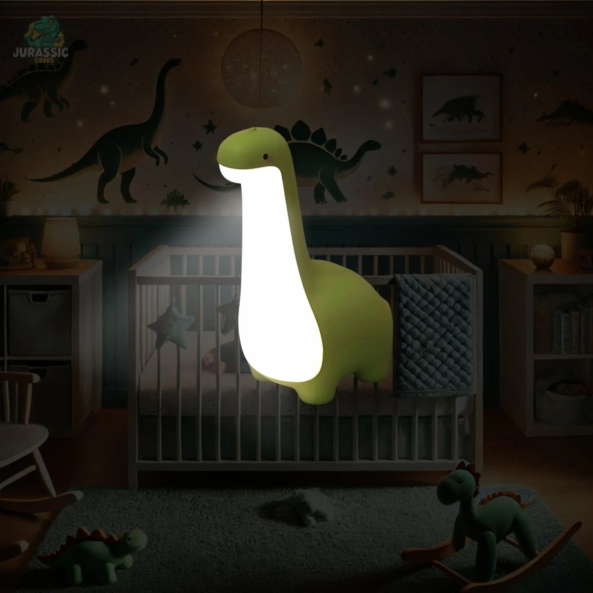 Adorable Dinosaur Night Light – USB Rechargeable, Eye - Friendly Bedside Lamp & Room Decor - Jurassicgoods