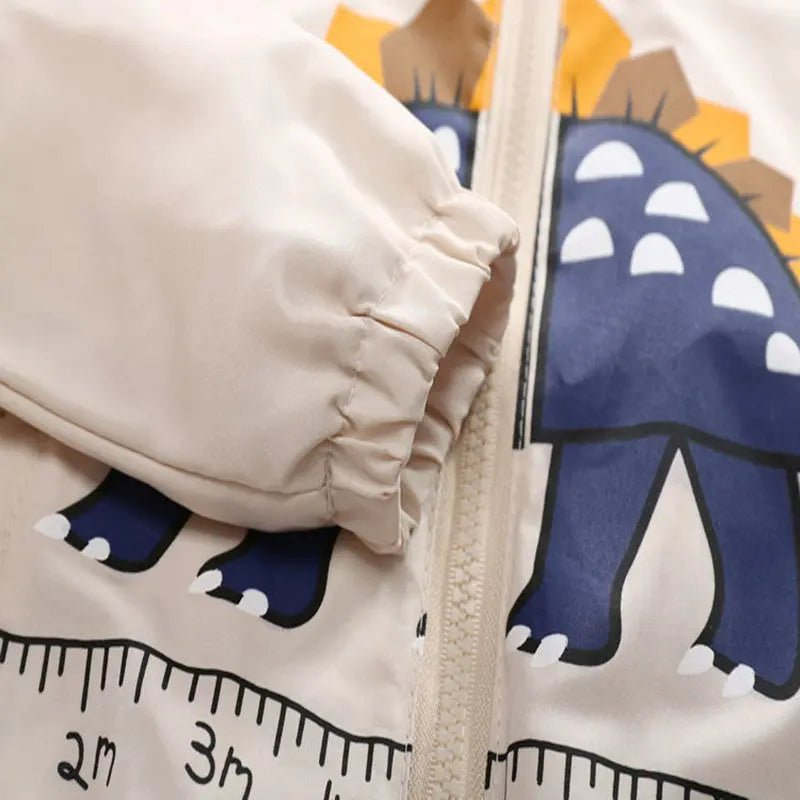 Kids' Cartoon Dinosaur Jacket - Jurassicgoods