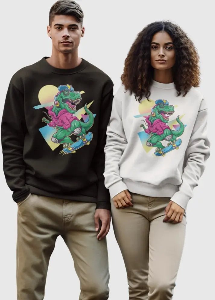 Skateboard Unisex Sweatshirt - Jurassicgoods