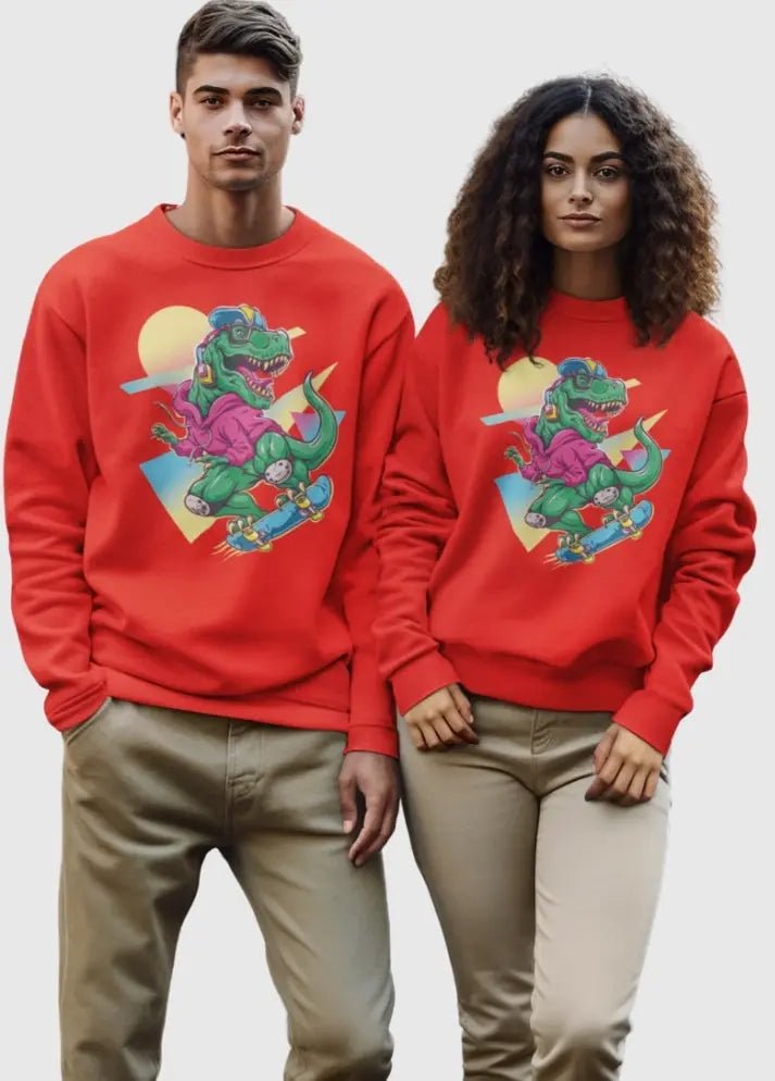 Skateboard Unisex Sweatshirt - Jurassicgoods