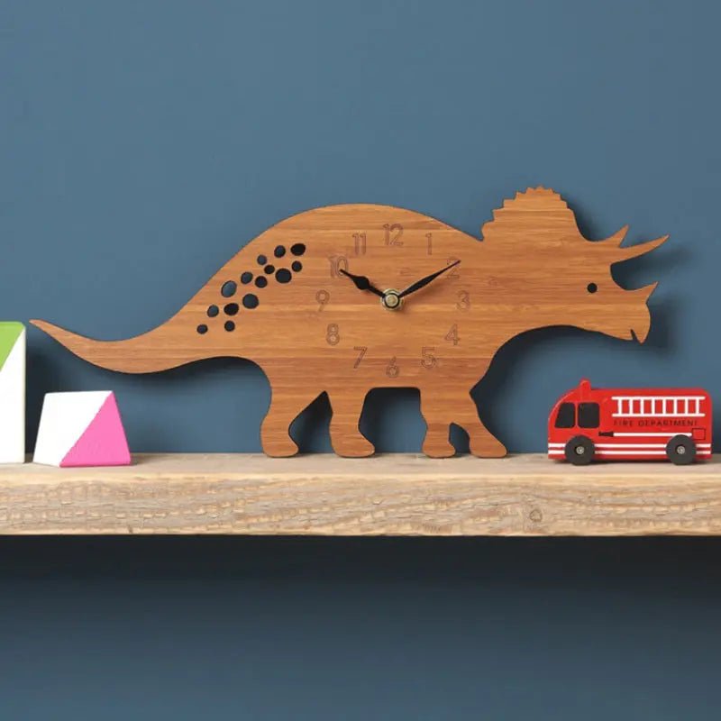 Triceratops Clock - Jurassicgoods